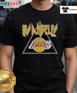 Nice Los Angeles Lakers Angus T-Shirt featuring bold team colors and logo, perfect for fans and casual wear.