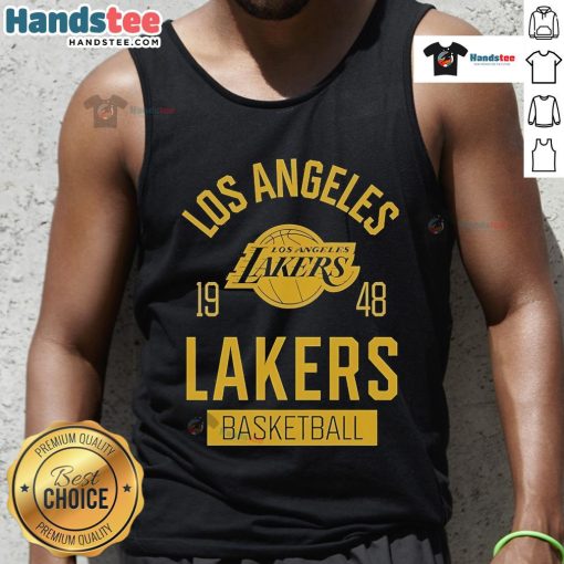 Nice Los Angeles Lakers basketball tank top from Sportiqe, featuring a stylish design perfect for fans and sports enthusiasts.