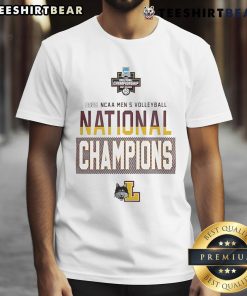 Loyola Ramblers NCAA Men's Volleyball 2025 National Champions T-Shirt showcasing team colors and logo.