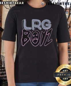 Nice LRG Sadboyz Written Ladies Tee featuring a stylish design perfect for casual wear and showcasing trendy street fashion.