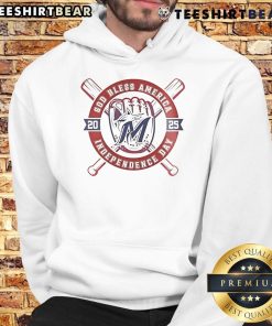 Nice Miami Marlins Happy 4th of July Day 2025 baseball hoodie featuring vibrant team colors and festive design.