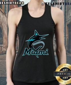 Alt Text: Stylish Nice Miami Marlins Jesus Won tank top featuring team colors and logo, perfect for baseball fans.