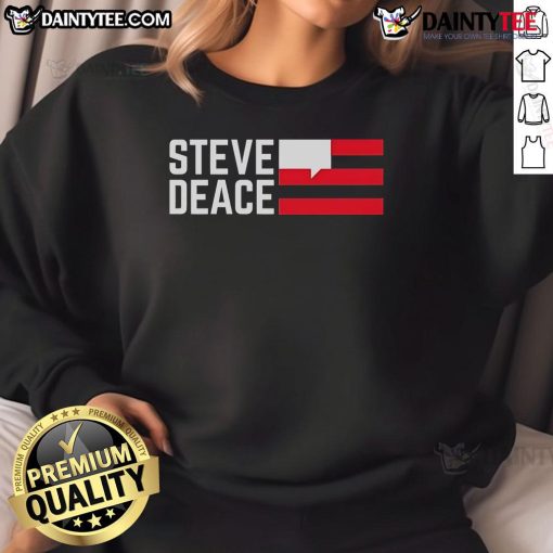 Nice Michael Malice Steve Deace sweatshirt featuring a bold design perfect for fans of political commentary.