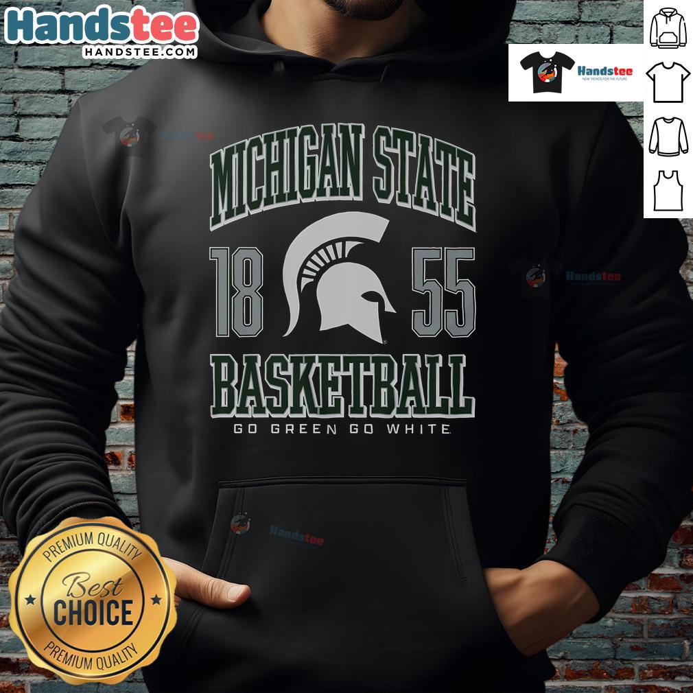 Nice Michigan State Spartans Basketball Hoodie Nice Michigan State Spartans basketball hoodie featuring team colors and logo, perfect for fans supporting their team.