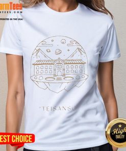 Nice Mili Teisanso Twin Island Milkery Ladies Tee featuring a stylish design perfect for casual wear and summer outings.