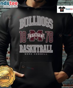 Cozy Nice Mississippi State Bulldogs basketball hoodie, perfect for fans supporting their team with style and comfort.