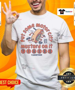 Nice MLB x Flavortown Detroit Tigers T-Shirt featuring vibrant team colors and a stylish design for fans.