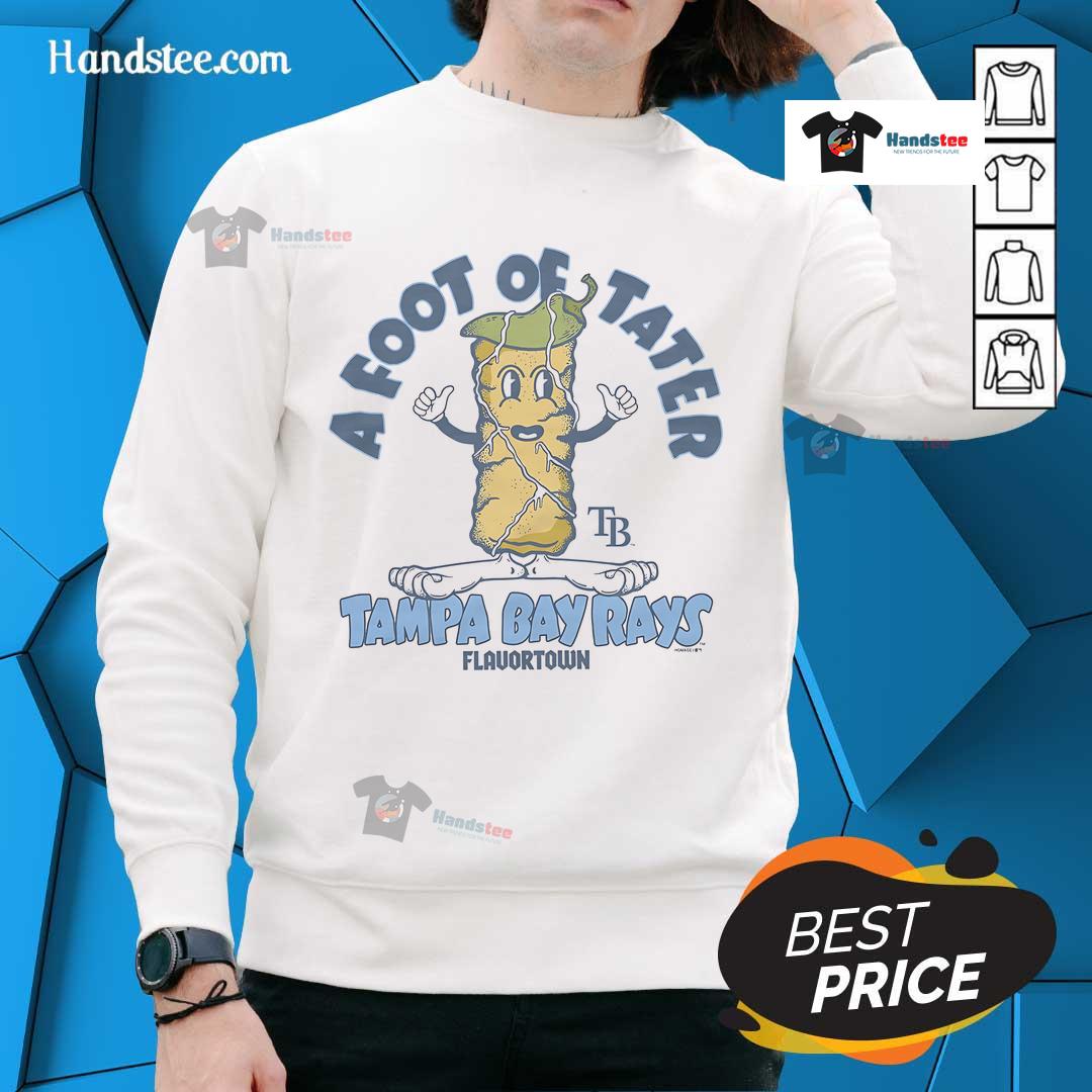 Nice Mlb X Flavortown Tampa Bay Rays Sweatshirt Nice MLB X Flavortown Tampa Bay Rays sweatshirt featuring vibrant team colors and stylish design for fans.
