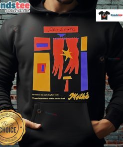 Nice Mothe Photobooth Abstract Hoodie design featuring vibrant colors and unique patterns for stylish streetwear.