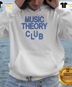 Nice Music Theory Club Hoodie featuring a stylish design, perfect for music enthusiasts and students.
