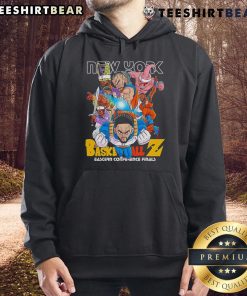Nice New York Basketball Eastern Conference Finals Dragon Ball Hoodie featuring vibrant graphics and stylish design.