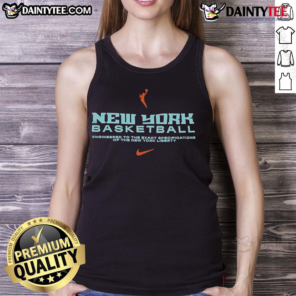Nice New York Basketball Engineered To The Exact Specifications Of The New York Liberty Tank Top New York Liberty tank top designed for fans, featuring vibrant colors and team logo, perfect for basketball enthusiasts.