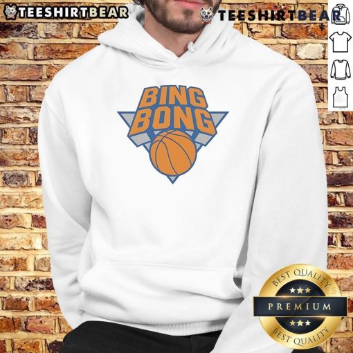 Alt Text: Stylish Nice New York Knicks Bing Bong Hoodie featuring vibrant team colors and logo, perfect for fans.