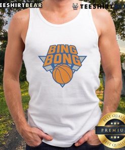 Stylish Nice New York Knicks Bing Bong tank top featuring vibrant team colors and a playful design for fans.