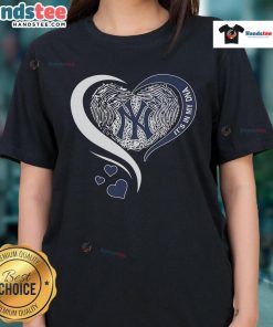 2025 Ladies Tee featuring 'New York Yankees Its In My DNA' design, perfect for passionate fans of the Yankees.