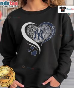 Nice New York Yankees It In My DNA Heart 2025 Sweatshirt showcasing a stylish design perfect for Yankees fans.