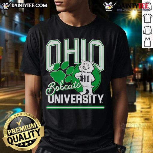 Nice Ohio University Rufus T-Shirt featuring a vibrant design of the university mascot, perfect for OU fans.