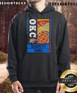 Stylish Nice Oklahoma City Thunder Basketball Ballin 2025 hoodie featuring team colors and logo, perfect for fans.