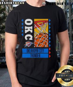 Nice Oklahoma City Thunder Basketball Ballin 2025 T-Shirt featuring team colors and logo, perfect for fans and sports enthusiasts.