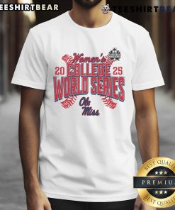 Alt Text: Nice Ole Miss Rebels 2025 NCAA Softball Women's College World Series T-Shirt showcasing team spirit and style.