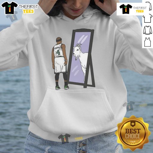 Alt Text: Nice Original Isaiah Thomas Mirror Goat Hoodie showcasing a stylish design for basketball fans and fashion enthusiasts.