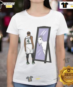 Nice Original Isaiah Thomas Mirror Goat Ladies Tee featuring vibrant graphics and a stylish design for fans.