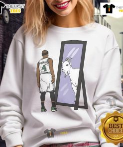 Nice Original Isaiah Thomas Mirror Goat Sweatshirt featuring vibrant graphics and a comfortable fit for basketball fans.
