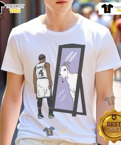 Alt Text: Nice Original Isaiah Thomas Mirror Goat T-Shirt featuring a stylish design celebrating the basketball legend.