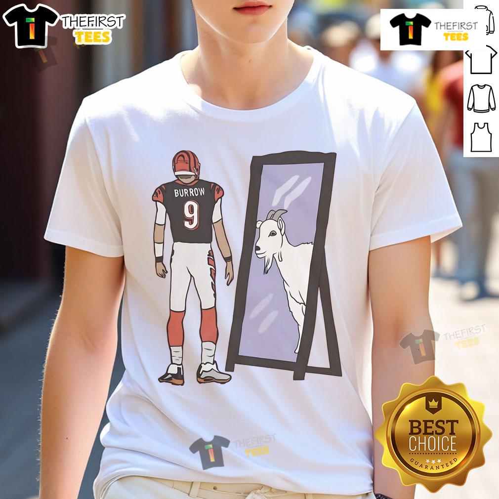 Nice Original Joe Burrow Mirror Goat Cincinnati Football T Shirt Nice Original Joe Burrow Mirror Goat Cincinnati Football T-Shirt featuring bold graphics and a stylish design for fans.
