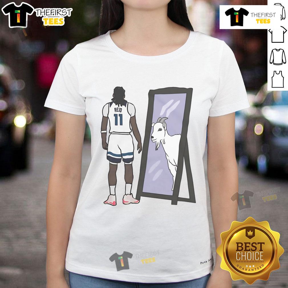 Nice Original Naz Reid Mirror Goat Minnesota Ladies Tee Nice Original Naz Reid Mirror Goat Minnesota Ladies Tee featuring vibrant graphics and comfortable fit for fans.