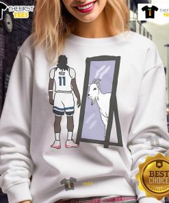 Nice Original Naz Reid Mirror Goat Minnesota Sweatshirt featuring vibrant design and comfortable fit for fans.