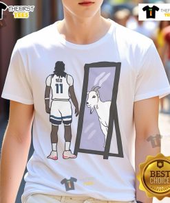 Nice Original Naz Reid Mirror Goat Minnesota T-Shirt featuring bold graphics and soft fabric for fans.