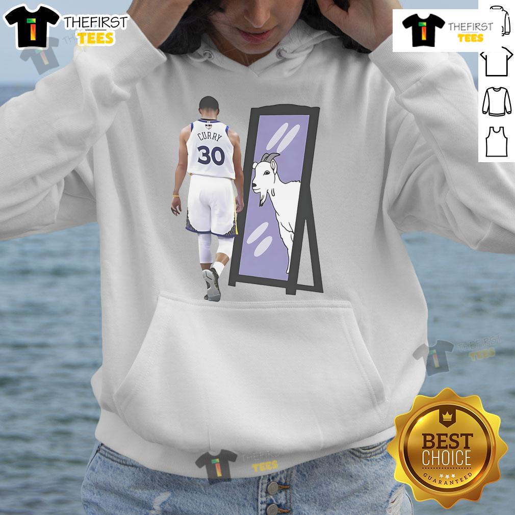 Nice Original Stephen Curry Goat Mirror Hoodie Stephen Curry GOAT mirror hoodie featuring a stylish design, perfect for fans and basketball enthusiasts.