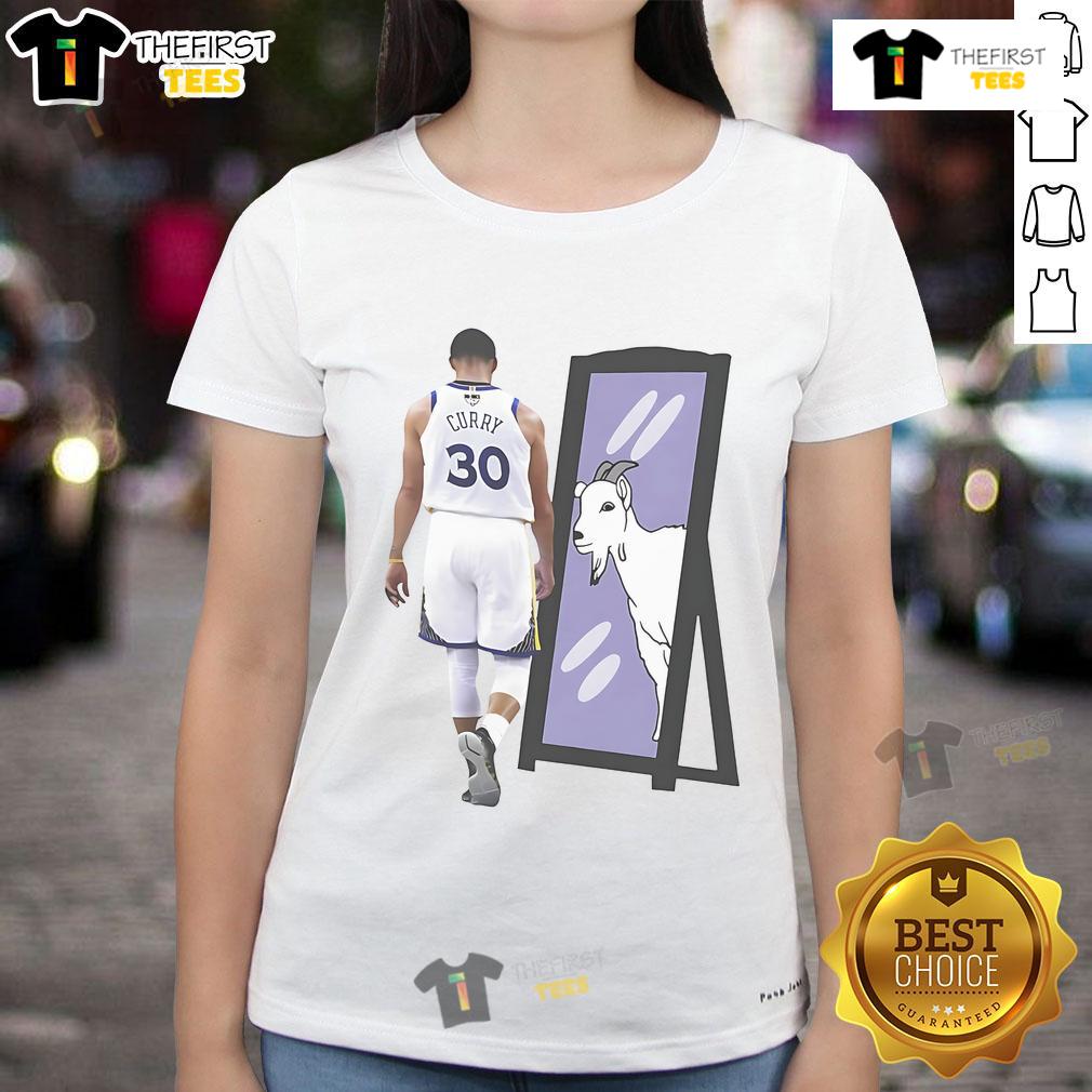 Nice Original Stephen Curry Goat Mirror Ladies Tee Nice Original Stephen Curry GOAT Mirror Ladies Tee featuring a stylish design perfect for fans and casual wear.