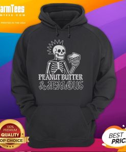 Nice Peanut Butter And Jealous Skeleton Metal Hoodie featuring a vibrant skeleton design and cozy fit for metal fans.