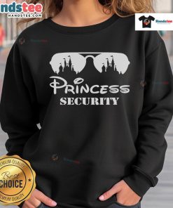 Alt Text: Cozy Nice Princess Security Mickey sweatshirt featuring a playful design, perfect for Disney fans and casual wear.