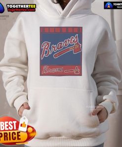 Alt Text: Vintage 1997 Atlanta Braves hoodie for nice pro players, featuring iconic team colors and logo.