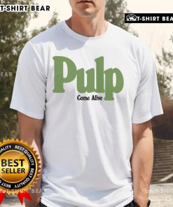 Nice Pulp Come Alive Ecru T-Shirt featuring a stylish design on a soft, light fabric, perfect for casual wear.