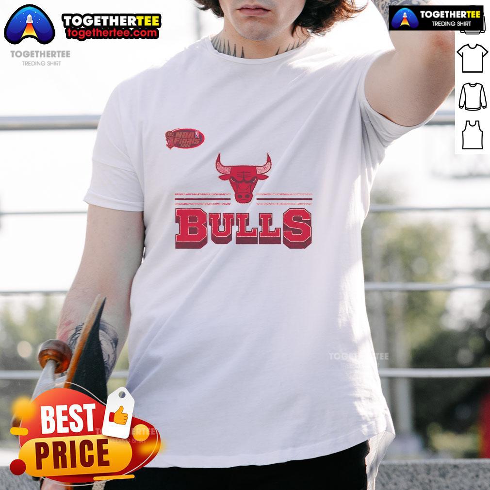 Nice Red Chicago Bulls Fan Banner T Shirt Alt Text: Stylish red Chicago Bulls fan banner t-shirt featuring bold logo, perfect for showing team spirit at games.