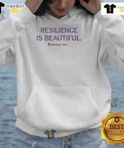 Nice Resilience is Beautiful Amethyst Place Hoodie featuring vibrant purple color and stylish design, perfect for cozy wear.