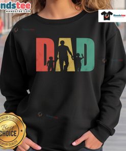 Nice Retro Dad Father's Day Sweatshirt featuring vintage graphics and comfortable fit, perfect gift for dads.