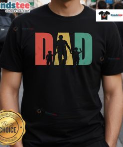 Nice Retro Dad Fathers Day T-Shirt featuring vintage design and bold lettering, perfect gift for Father's Day celebrations.