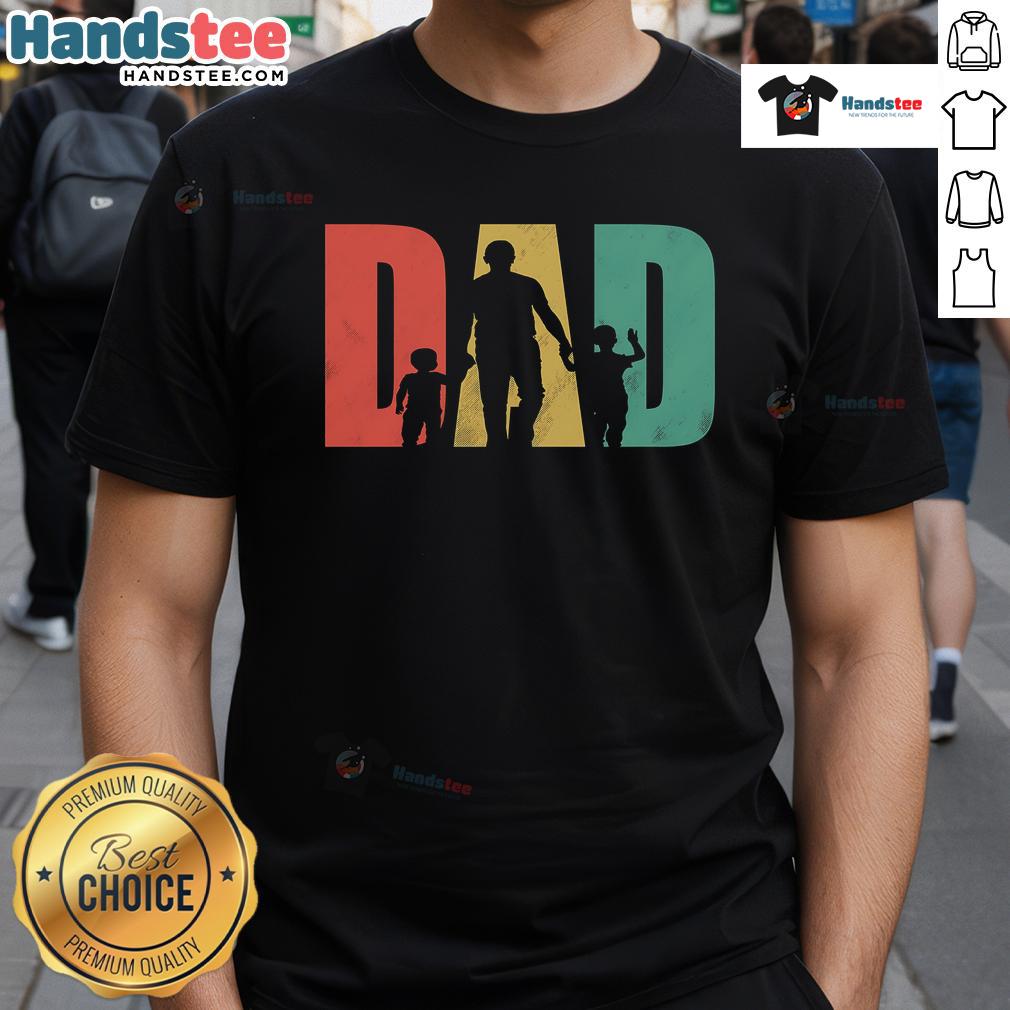 Nice Retro Dad Fathers Day T Shirt Nice Retro Dad Fathers Day T-Shirt featuring vintage design and bold lettering, perfect gift for Father's Day celebrations.