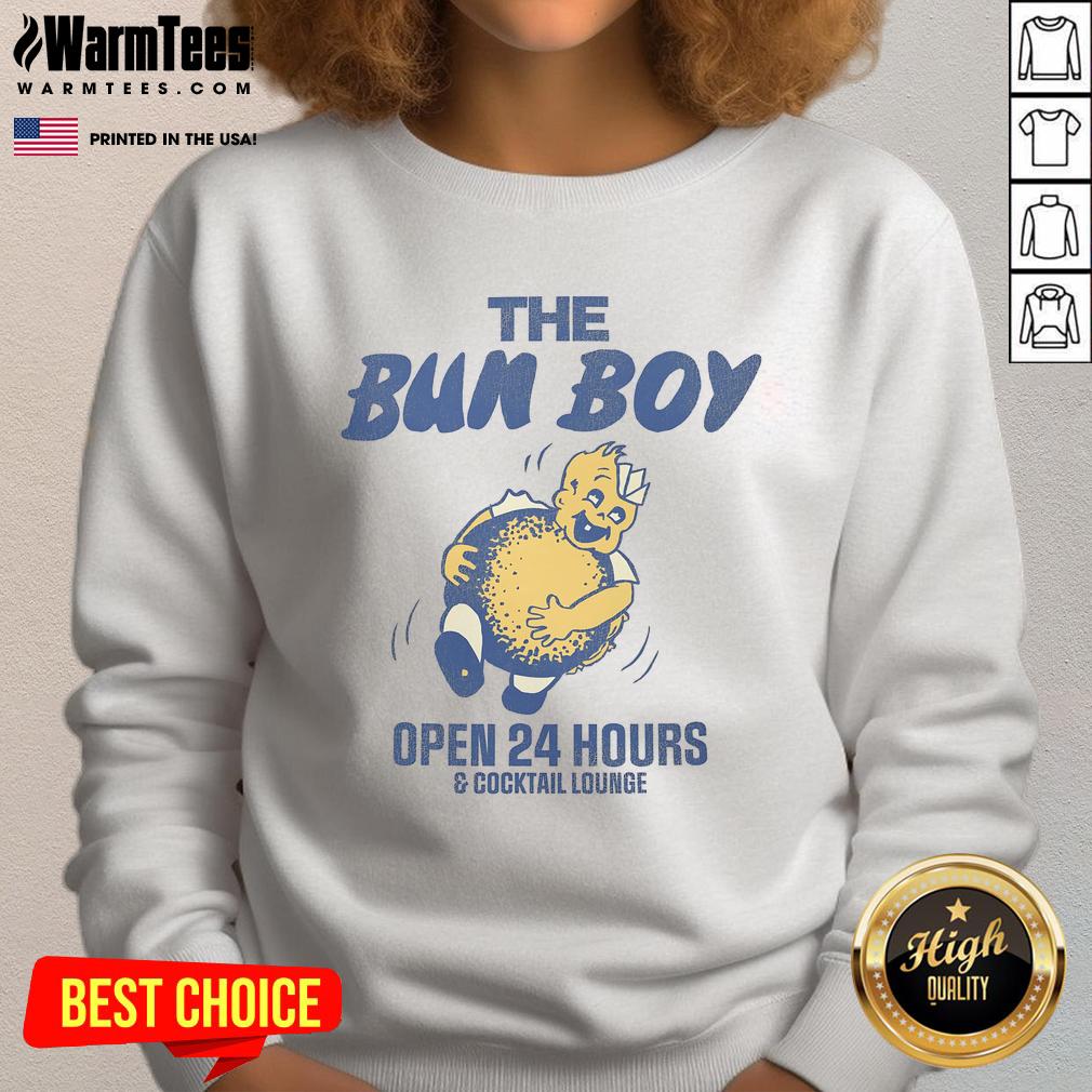Nice Retro The Bun Boy Defunct Restaurant Cocktail Lounge Sweatshirt Nice Retro The Bun Boy defunct restaurant cocktail lounge sweatshirt featuring vintage design and vibrant colors.