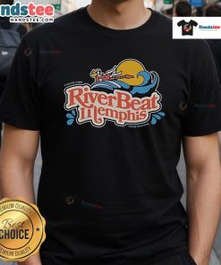 Memphis music festival T-shirt featuring Nice Riverbeat design for the Mempho Adventure at Tom Lee Park.