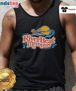 Person wearing a tank top at the Nice Riverbeat Memphis Festival in Tom Lee Park, enjoying music and adventure.