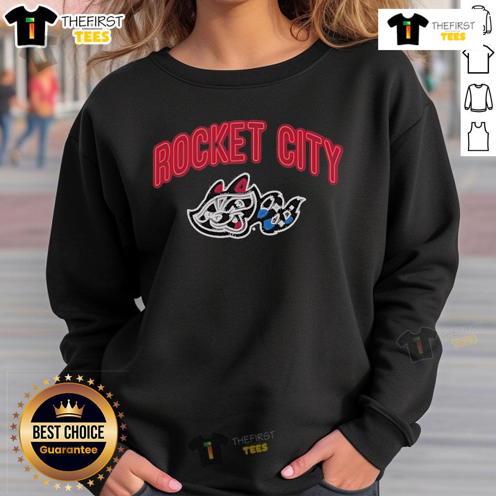 Nice Rocket City Trash Pandas Neon Sweatshirt