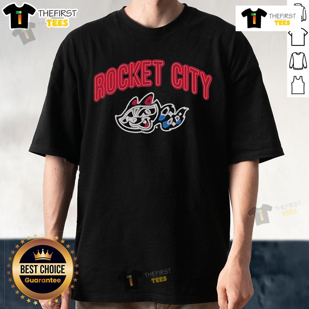 Nice Rocket City Trash Pandas Neon T Shirt