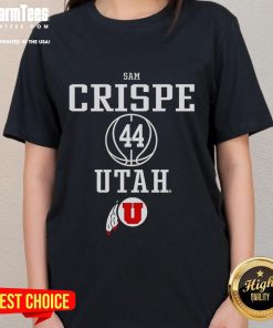 Nice Sam Crispe Utah Ladies Tee featuring a stylish design and comfortable fit, perfect for casual outings and outdoor adventures.
