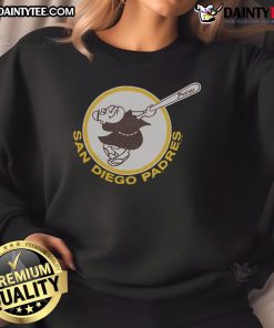 Alt Text: Cozy Nice San Diego Padres 69 sweatshirt featuring team colors and logo, perfect for game day or casual wear.
